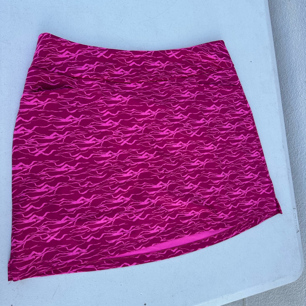 adidas Hot Pink Patterned Mini Skort